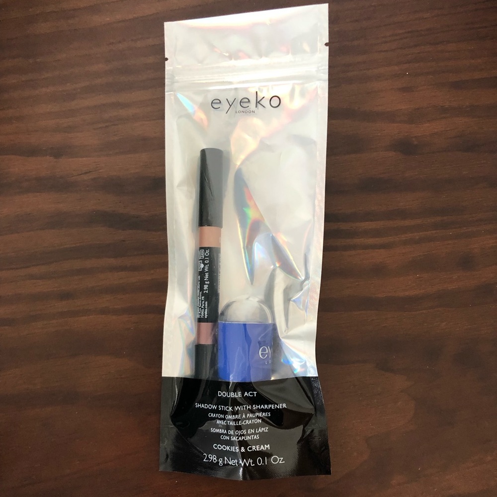 Eyeko Double Act Shadow Stick in Cookies & Cream